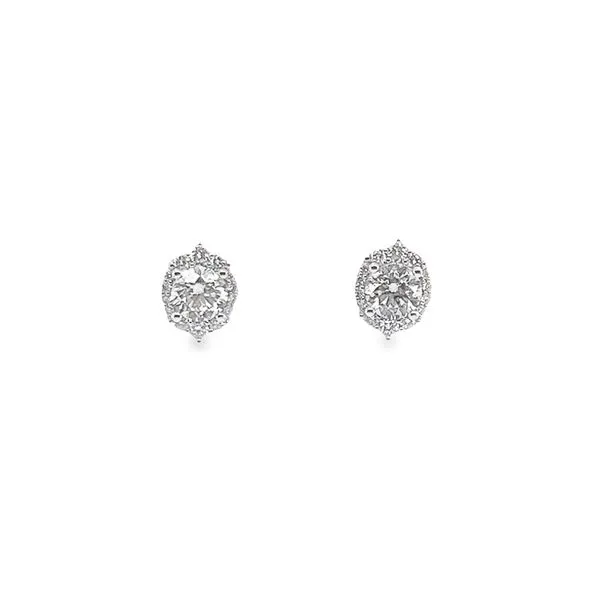 Lab Created Diamond Stud Earrings Mitchell's Jewelry Norman, OK