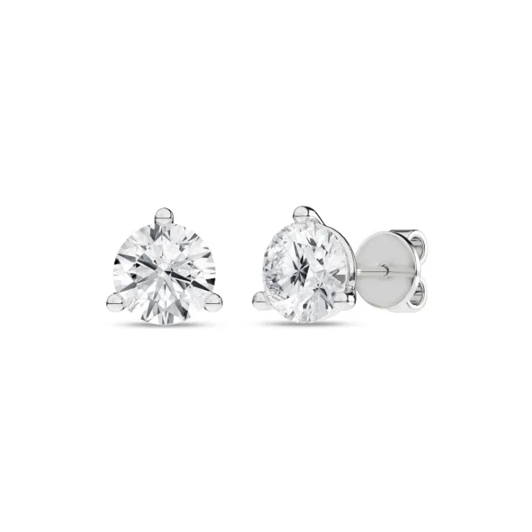 Lab Created Diamond Earrings Mitchell's Jewelry Norman, OK