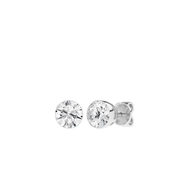Lab Created Diamond Stud Earrings Mitchell's Jewelry Norman, OK