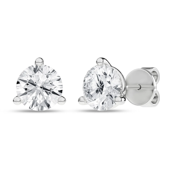 Lab Created Diamond Stud Earrings Mitchell's Jewelry Norman, OK