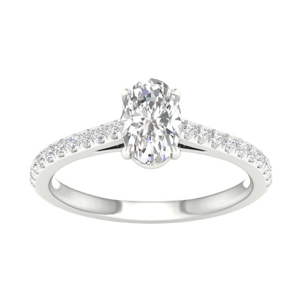 Lab Created Oval Diamond Ring by Craft Lab Mitchell's Jewelry Norman, OK