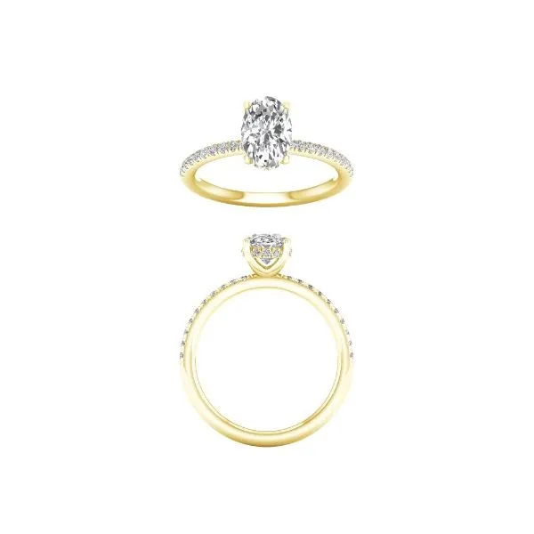 Lab Created Diamond Engagement Ring Mitchell's Jewelry Norman, OK