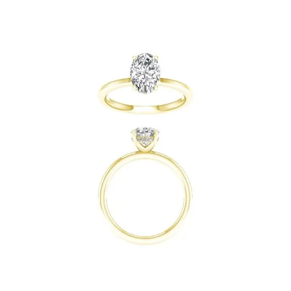 Lab Created Diamond Engagement Ring Mitchell's Jewelry Norman, OK