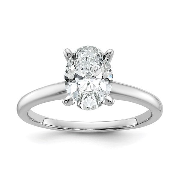 Lab Created Diamond Solitaire Mitchell's Jewelry Norman, OK