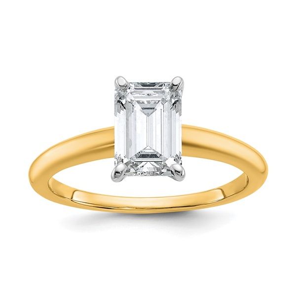 Lab Created Diamond Solitaire Mitchell's Jewelry Norman, OK
