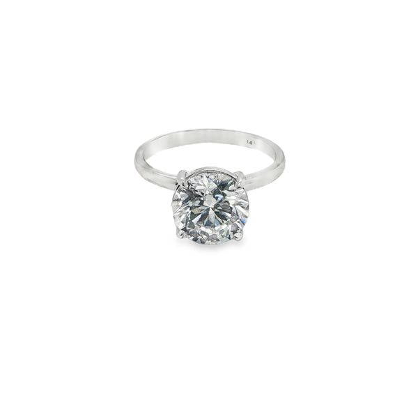 Solitaire Lab Created Diamond Ring Mitchell's Jewelry Norman, OK