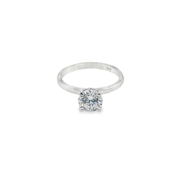 Solitaire Lab Created Diamond Ring Mitchell's Jewelry Norman, OK