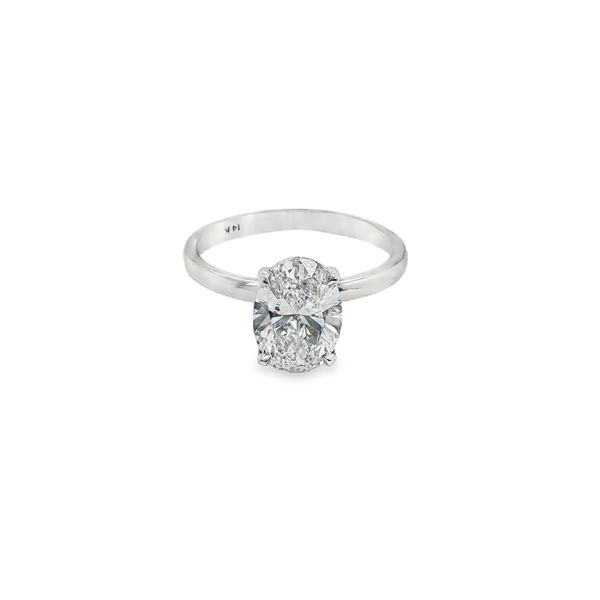 Solitaire Lab Created Diamond Ring Mitchell's Jewelry Norman, OK