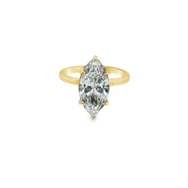 Solitaire Lab Created Diamond Ring Mitchell's Jewelry Norman, OK