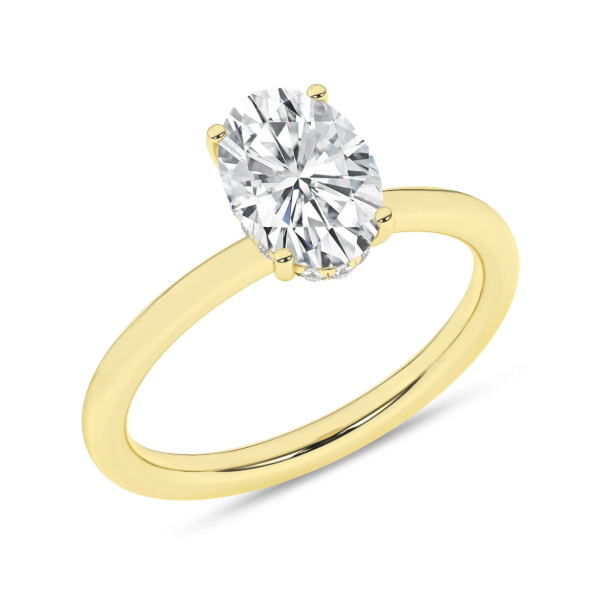 Lab Created Diamond Engagement Ring Mitchell's Jewelry Norman, OK