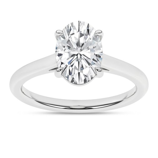 Solitaire Lab Created Diamond Engagement Ring Mitchell's Jewelry Norman, OK