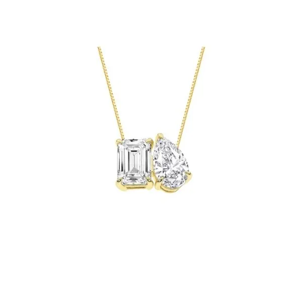 Lab Created Toe Et Moi Pendant Mitchell's Jewelry Norman, OK
