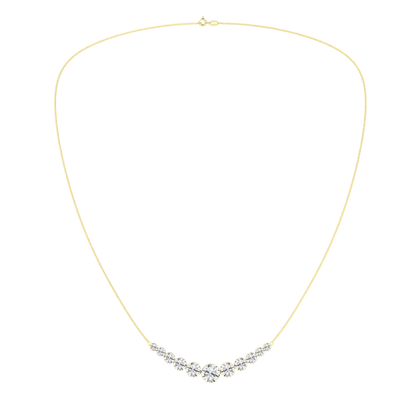 Lab Created Diamond Necklace Mitchell's Jewelry Norman, OK