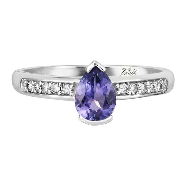 Tanzanite and Diamond Ring by Parle Mitchell's Jewelry Norman, OK