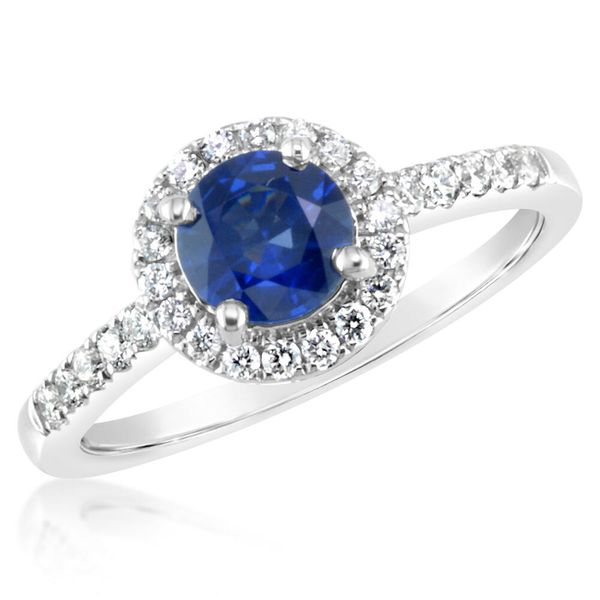 Sapphire and Diamond Ring by Parle Mitchell's Jewelry Norman, OK