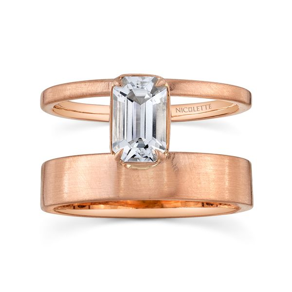 Beryl Rose Gold Ring by Nicolette Mitchell's Jewelry Norman, OK