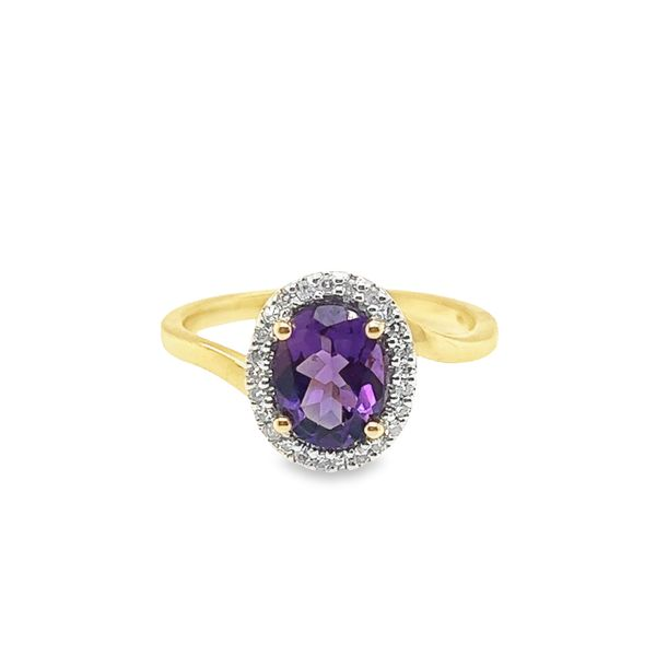 Amethyst and Diamond Ring by Wilkerson Mitchell's Jewelry Norman, OK