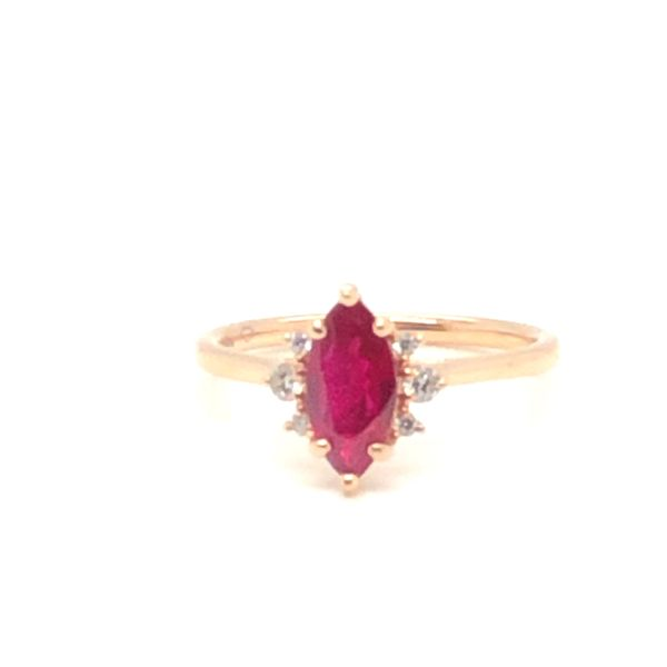 Marquise Ruby Ring Mitchell's Jewelry Norman, OK