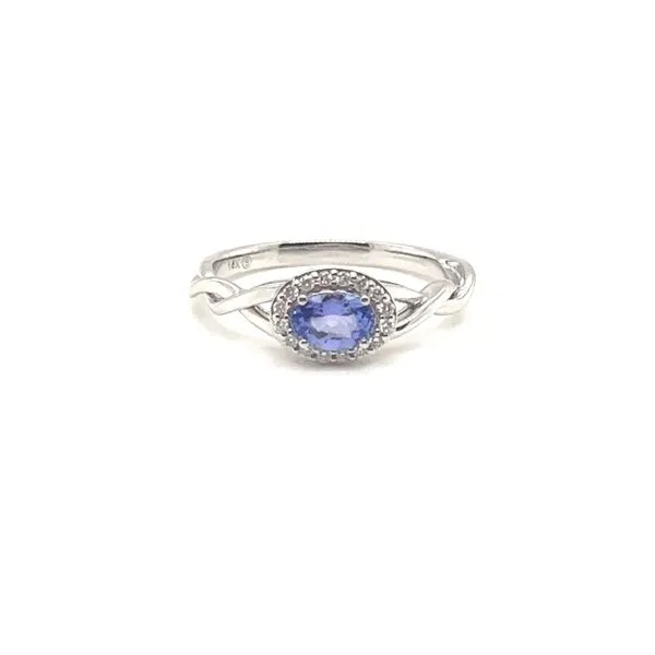Tanzanite and Diamond Ring Mitchell's Jewelry Norman, OK