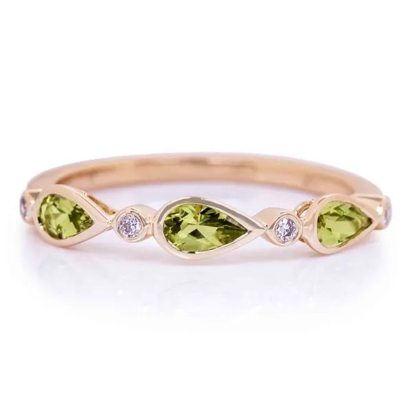 Peridot And Diamond Ring Mitchell's Jewelry Norman, OK