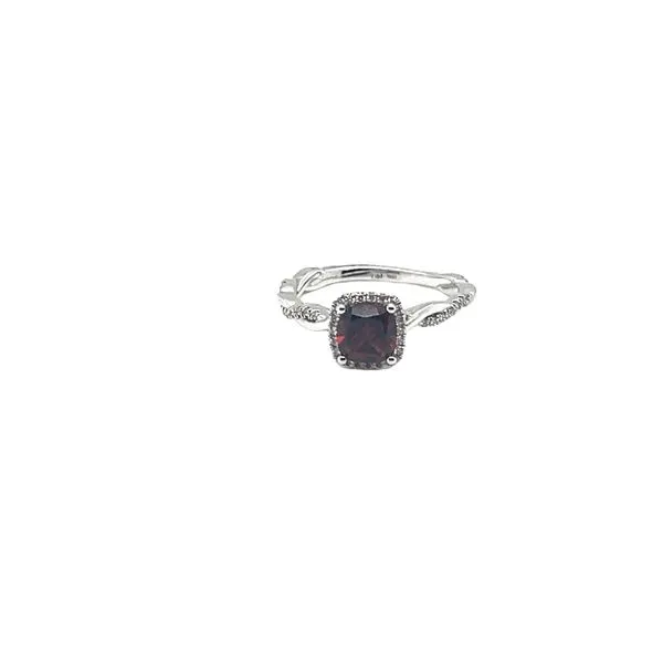 Garnet And Diamond Fashion Ring Mitchell's Jewelry Norman, OK