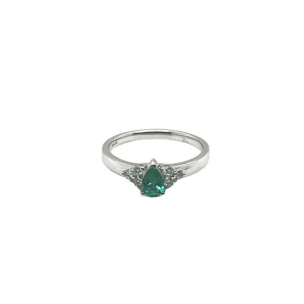 Emerald And Diamond Ring Mitchell's Jewelry Norman, OK