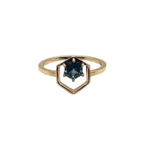 Yellow Gold Sapphire Ring Mitchell's Jewelry Norman, OK