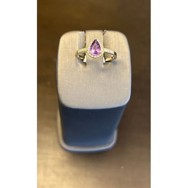 Amethyst And Diamond Ring Mitchell's Jewelry Norman, OK