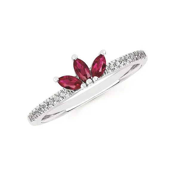 Ruby And Diamond Ring Mitchell's Jewelry Norman, OK