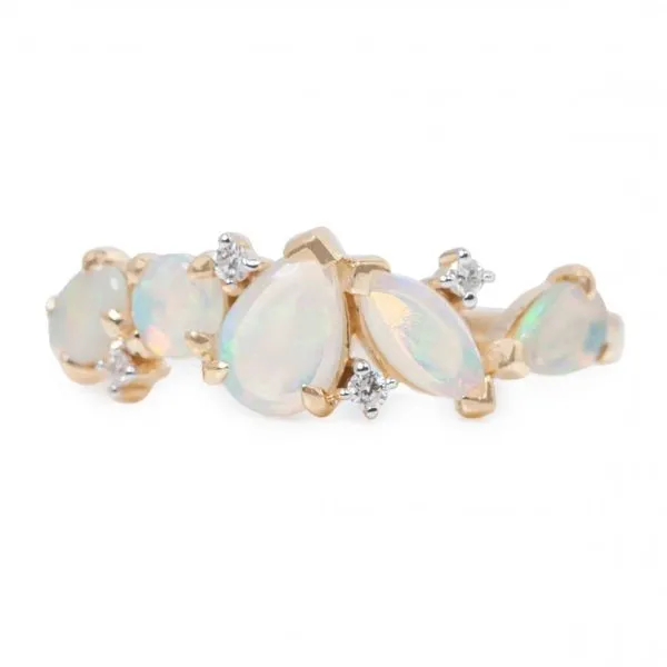Opal And Diamond Ring Mitchell's Jewelry Norman, OK