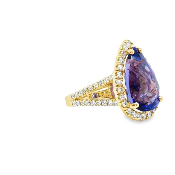 Tanzanite And Diamond Ring Image 3 Mitchell's Jewelry Norman, OK