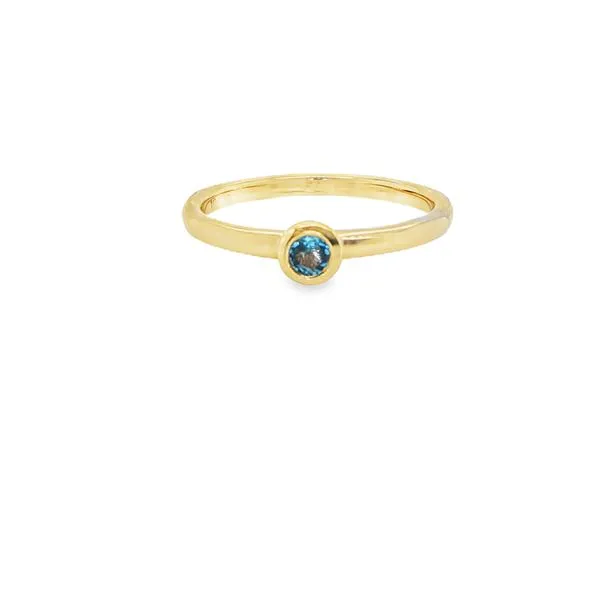 Blue Topaz Ring Mitchell's Jewelry Norman, OK