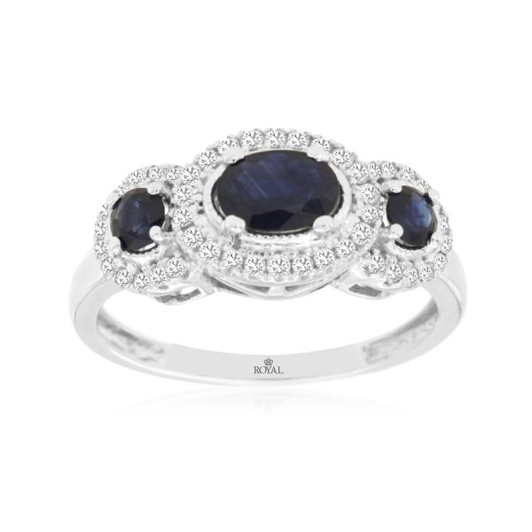Sapphire And Diamond Ring Mitchell's Jewelry Norman, OK