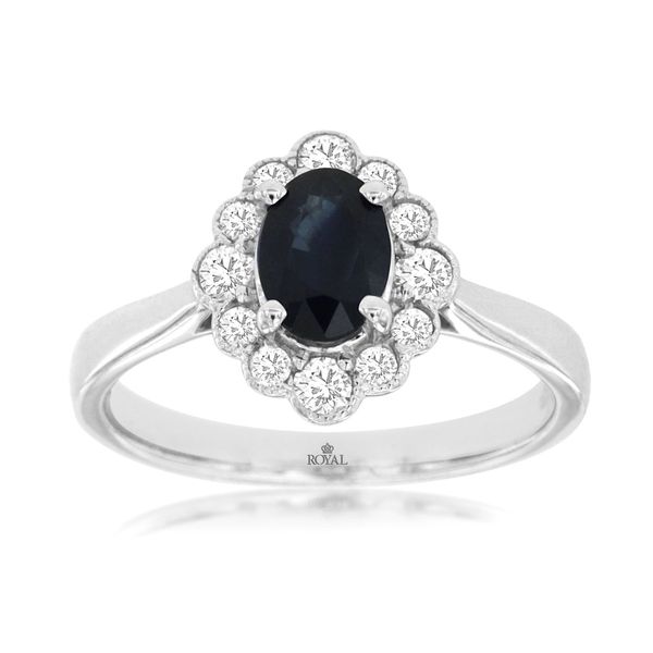 Sapphire And Diamond Ring Mitchell's Jewelry Norman, OK