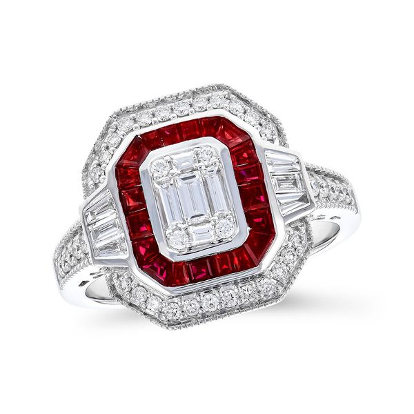 Ruby And Diamond Ring Mitchell's Jewelry Norman, OK