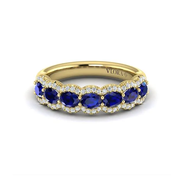 Sapphire And Diamond Ring Mitchell's Jewelry Norman, OK