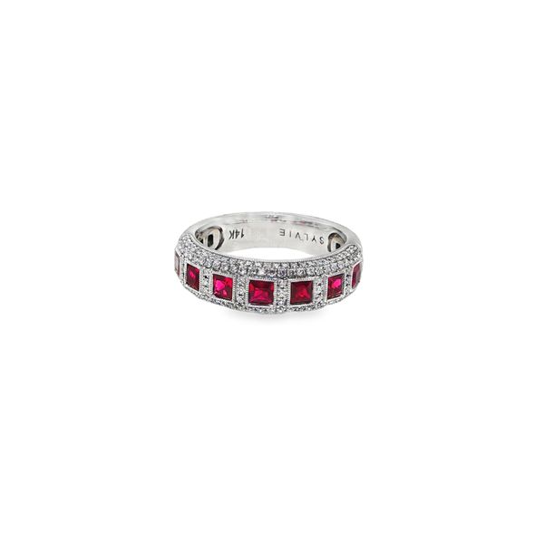 Ruby And Diamond Band Mitchell's Jewelry Norman, OK