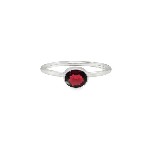 Garnet Ring Mitchell's Jewelry Norman, OK