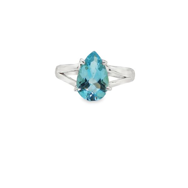 Sky Blue Topaz Ring Mitchell's Jewelry Norman, OK