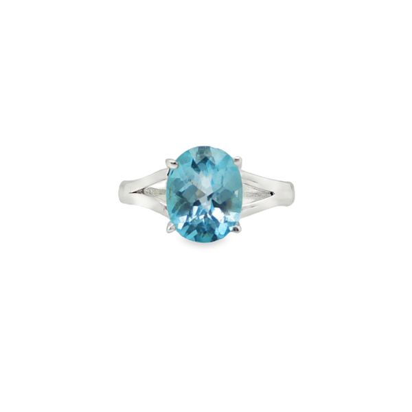 Sky Blue Topaz Ring Mitchell's Jewelry Norman, OK