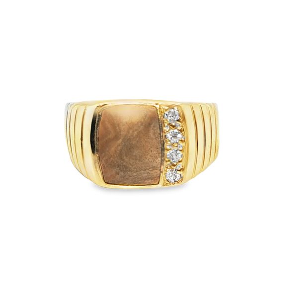 Onyx And Diamond Ring Mitchell's Jewelry Norman, OK