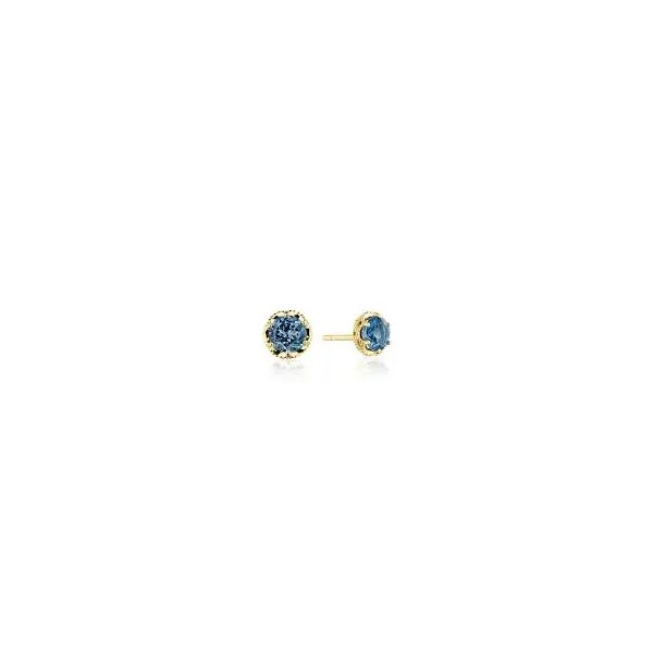 Blue Topaz Stud Earrings by Tacori Mitchell's Jewelry Norman, OK