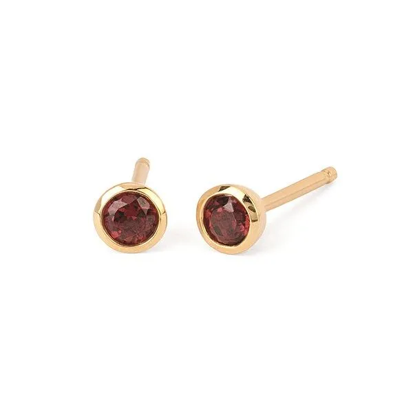 Garnet Earrings Mitchell's Jewelry Norman, OK