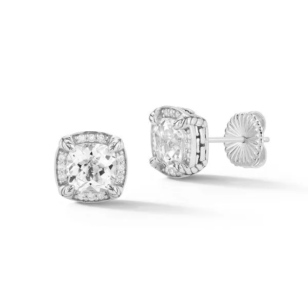 White Topaz Earrings Mitchell's Jewelry Norman, OK