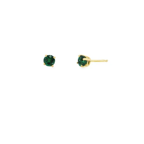 Emerald Stud Earrings Mitchell's Jewelry Norman, OK