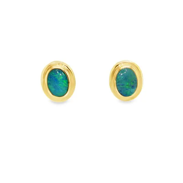 Opal Earrings Mitchell's Jewelry Norman, OK