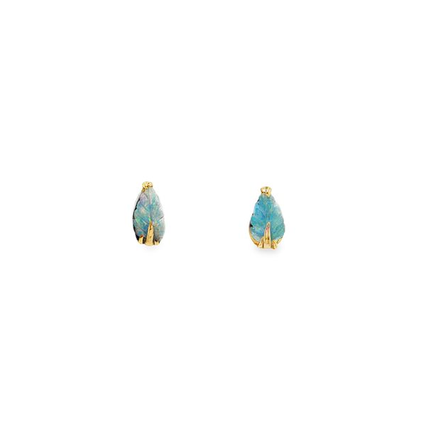 Opal Stud Earrings Mitchell's Jewelry Norman, OK