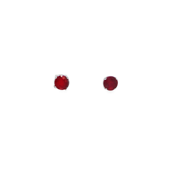 Ruby Stud Earrings Mitchell's Jewelry Norman, OK