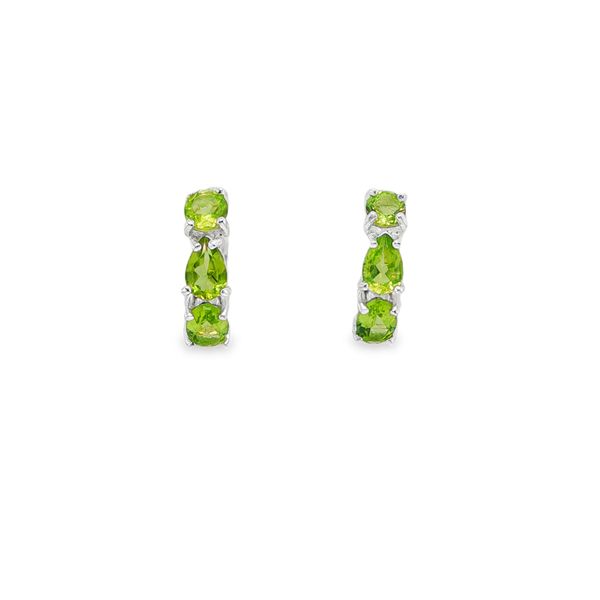 Peridot Hoop Earrings Mitchell's Jewelry Norman, OK