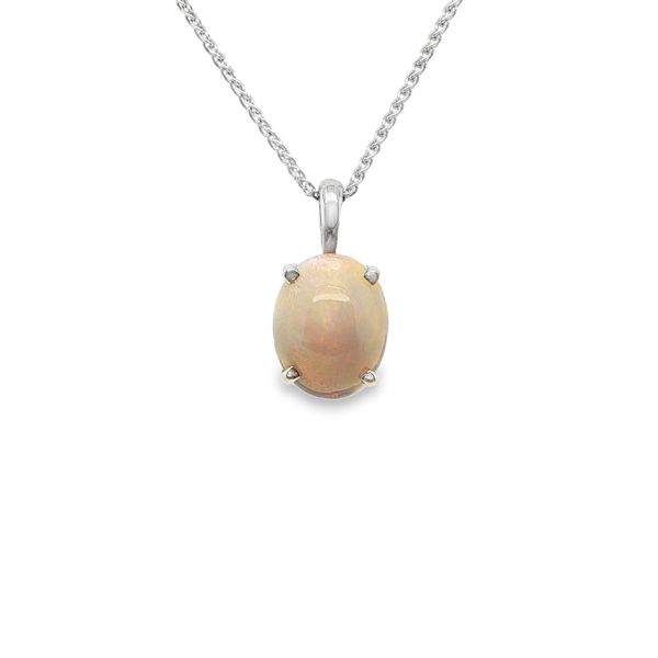 Oval Opal Pendant Mitchell's Jewelry Norman, OK